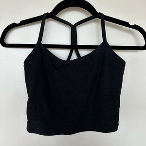 Beyond yoga black space she cropped racerback tank size S - NWOT
